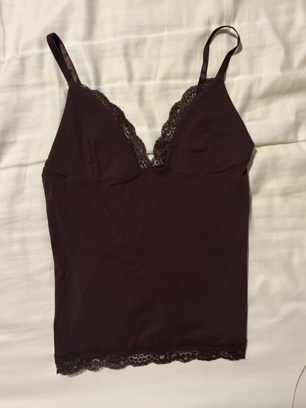 Brown Lacy Cami from Cotton On